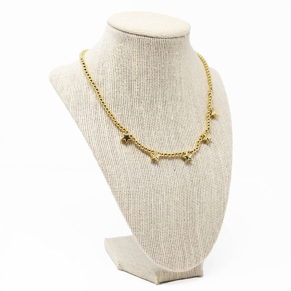 Gold-tone Louis Vuitton Blooming Supple necklace featuring
