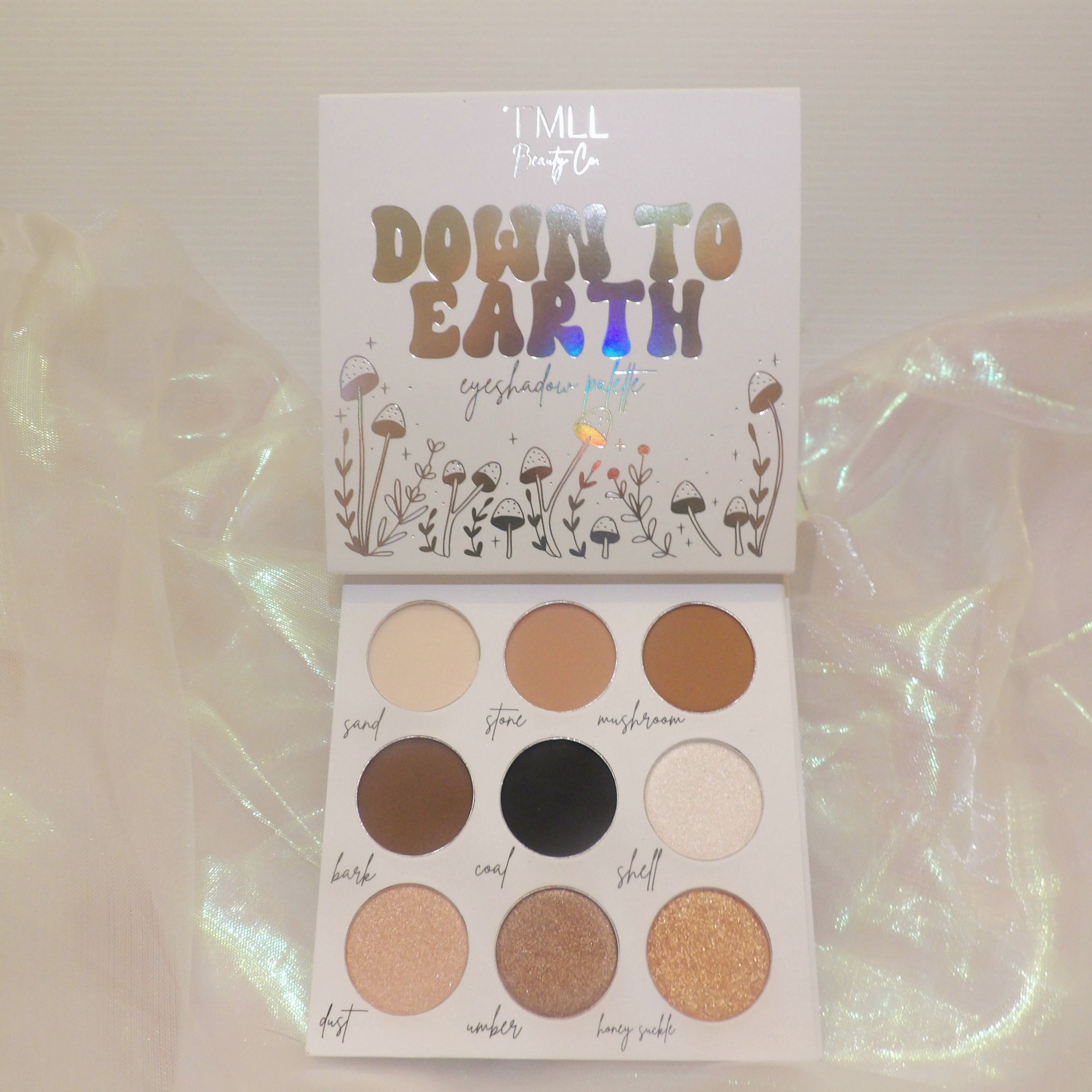 Down To Earth Eyeshadow Palette-250 - TMLL Beauty Co Taylor-TMLL Beauty Co-[option4]-[option5]-[option6]-Leather & Lace Boutique Shop