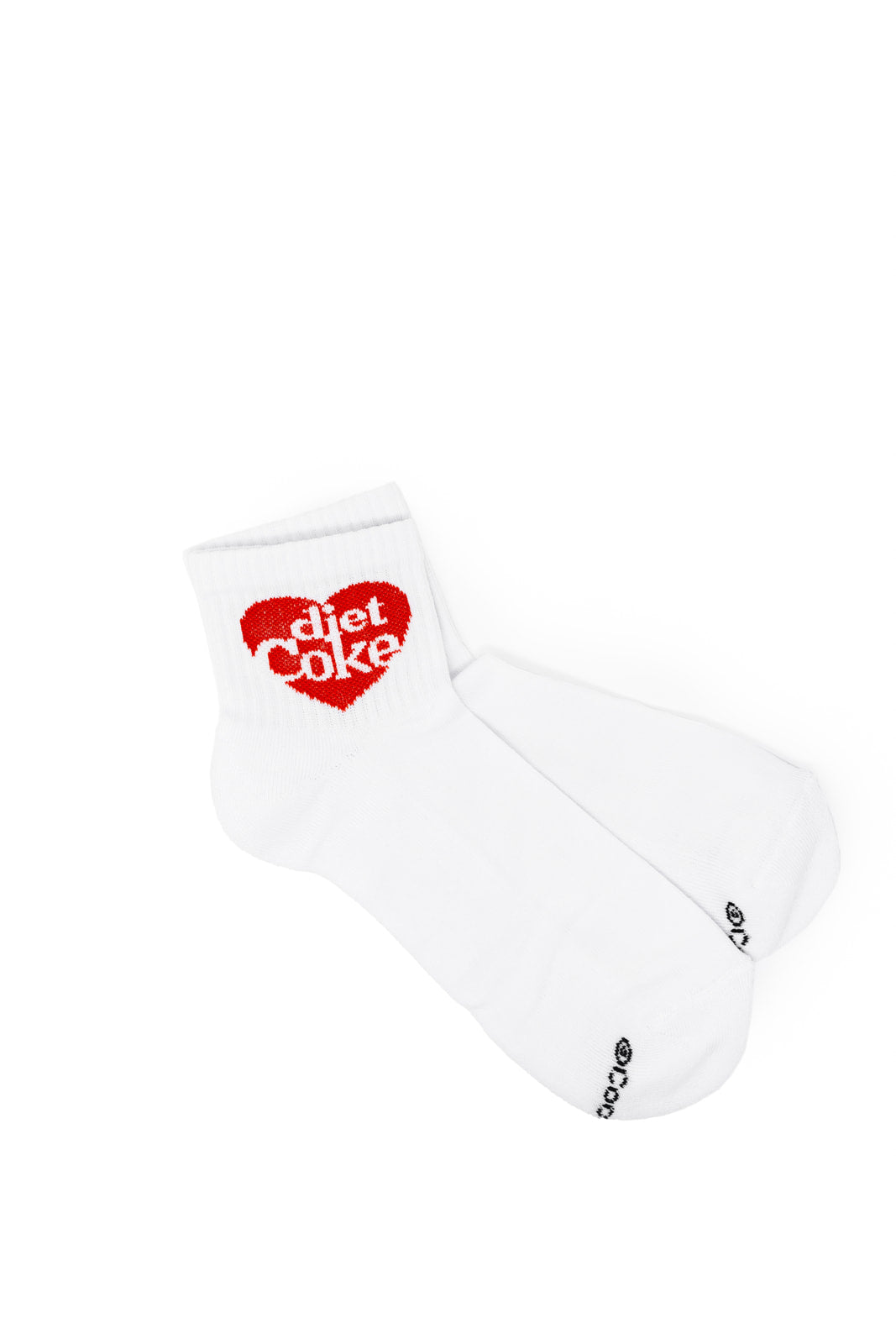 Coca-Cola® Diet Coke Heart High Ankle Socks