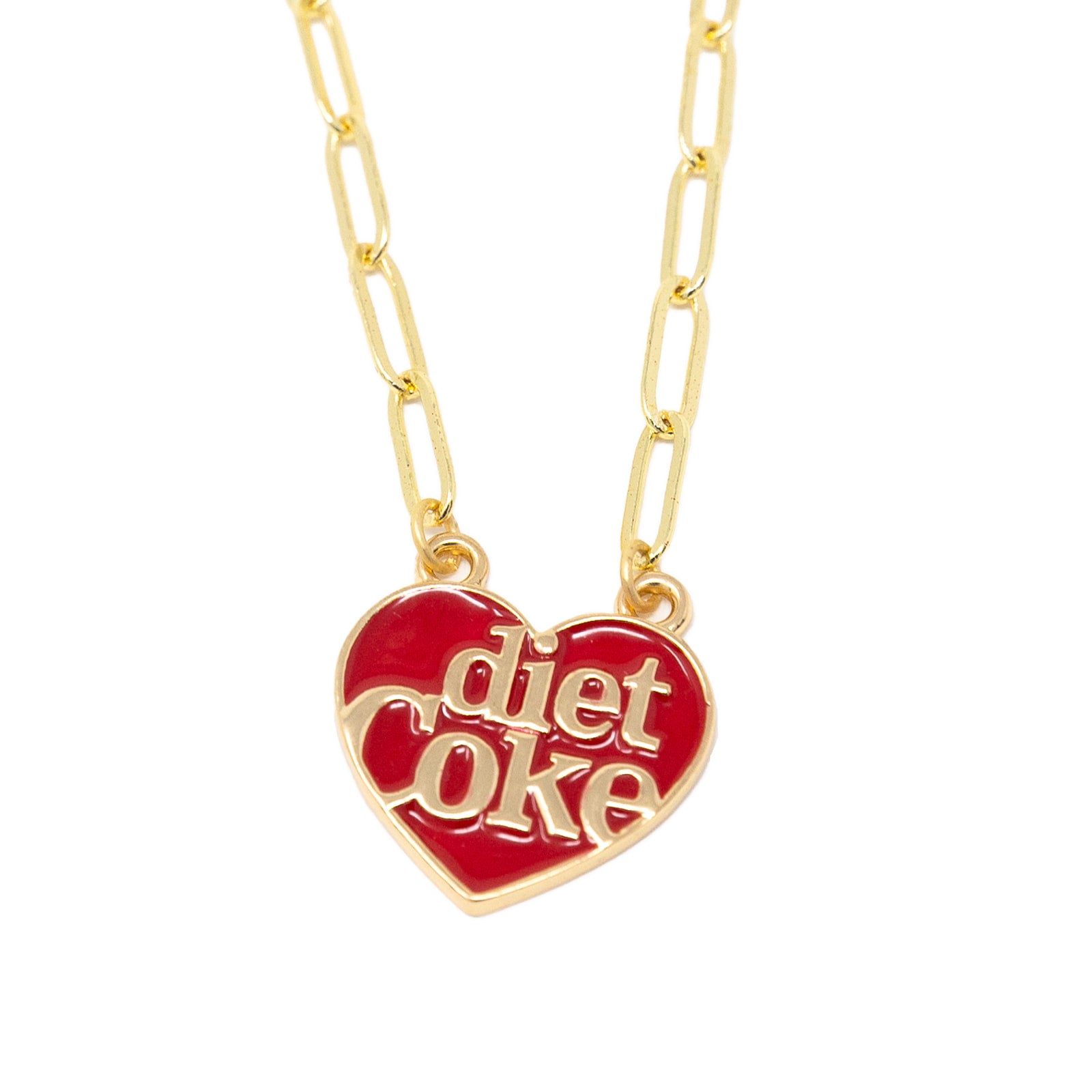 Coca-Cola® Diet Coke Heart Necklace