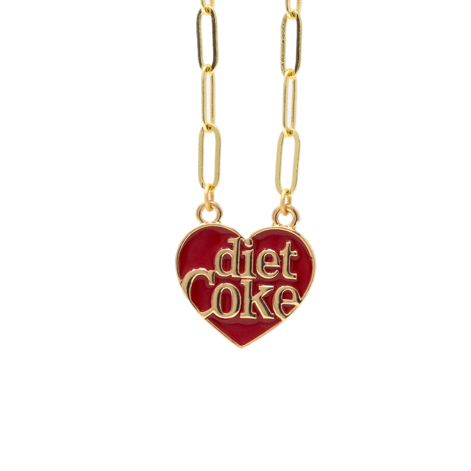 Coca-Cola® Diet Coke Heart Necklace