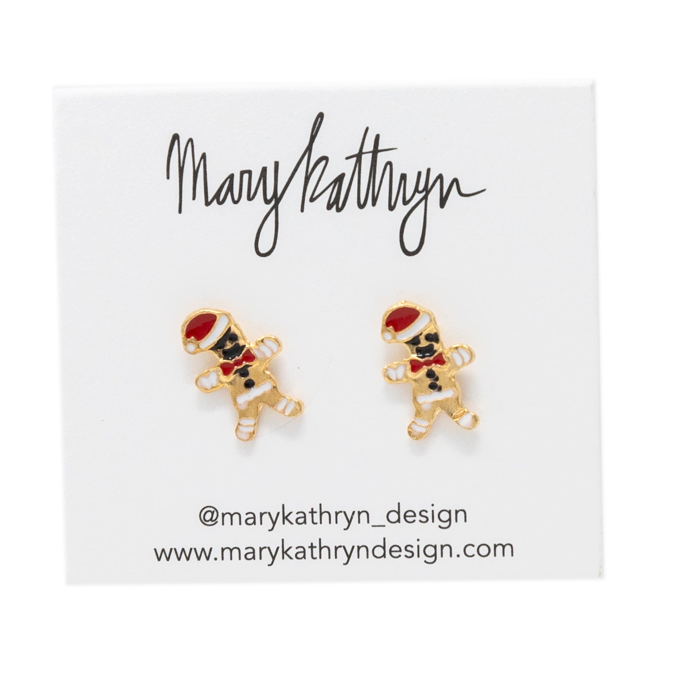 Gingerbread Joy Earrings