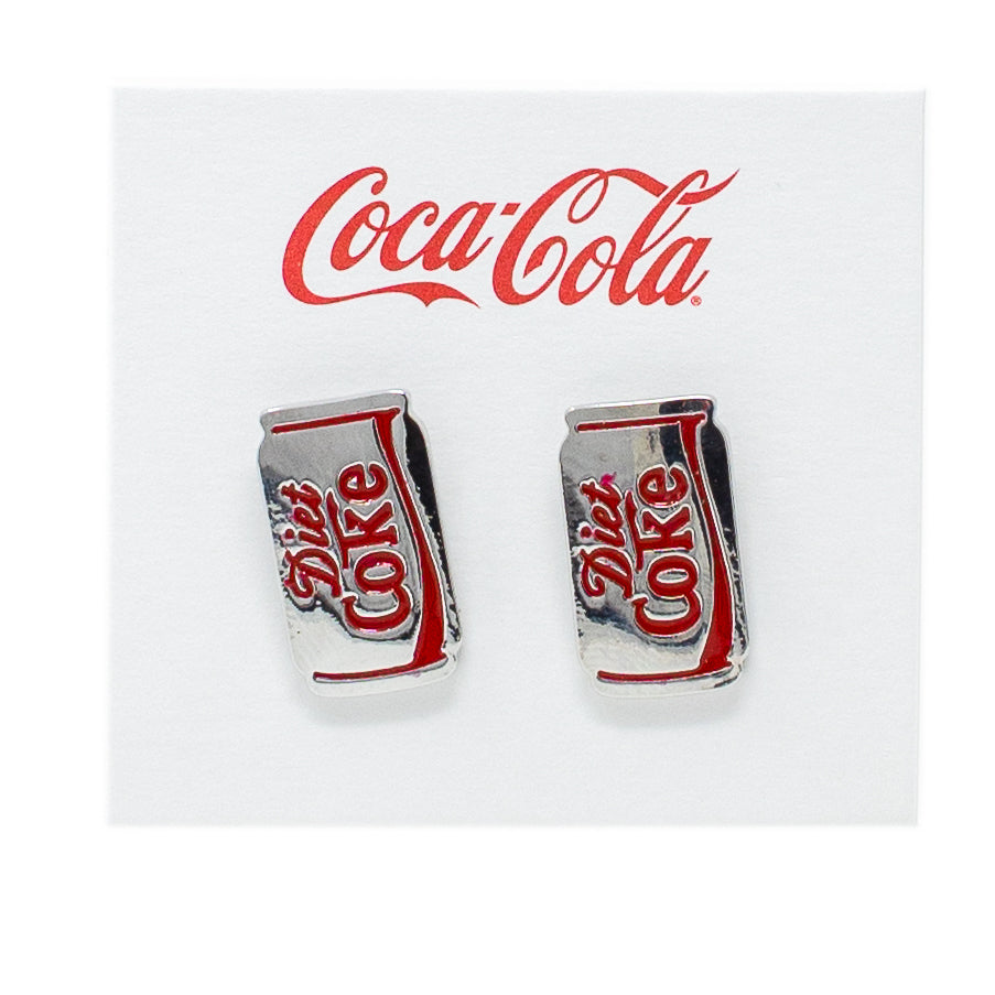 Coca-Cola® Diet Coke Can Stud Earrings