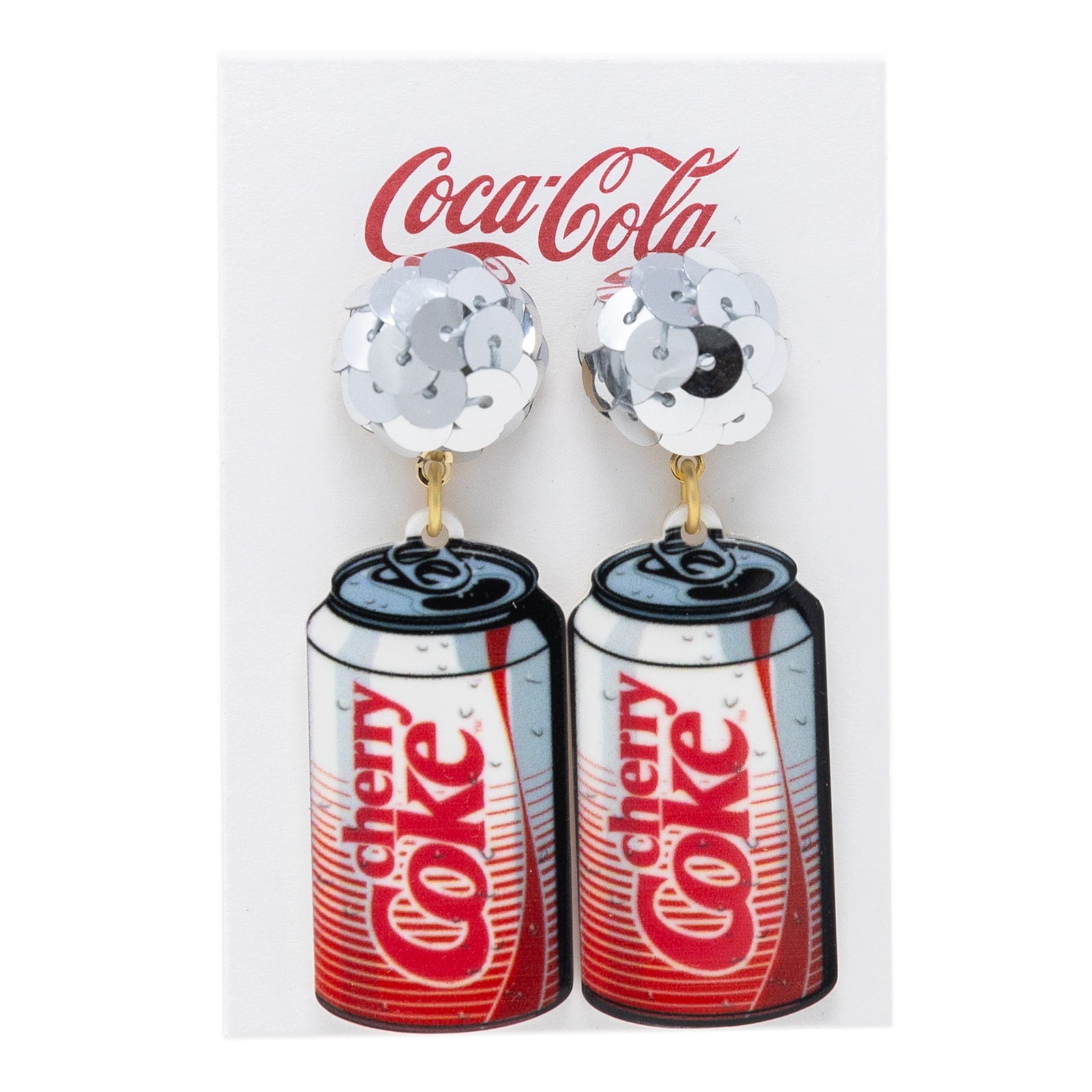 Coca-Cola® Cherry Coke Can Earrings