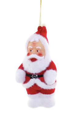 Jolly Santa Ornament